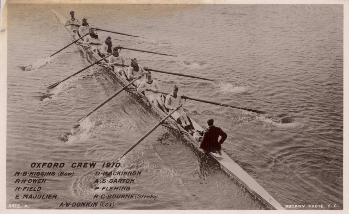 1910 Oxford and Cambridge University Boat Race River & Rowing Museum